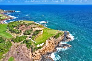 Cabot Saint Lucia (Point Hardy) 17th Point Aerial